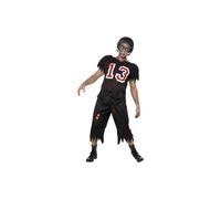 Smiffy's Adult Men's High School Horror American Footballer Costume, Top, - costume footballer mens zombie halloween fancy dress american high adult