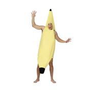 SALE Adult Banana Costume Funny Fruit Party Stag Do Night Fancy Dress Costume