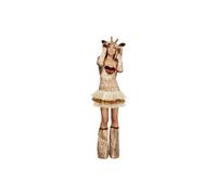 Smiffy's Adult Women's Fever Giraffe Costume, Tutu Dress With Detachable Clear - dress fever giraffe costume fancy animal outfit womens ladies sexy