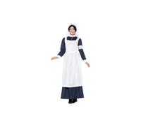 Smiffy's Adult Women's Great War Nurse Costume, Dress And Headpiece, Tales Of - - war nurse costume dress ladies fancy outfit great ww1 adult