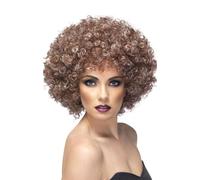 Smiffys Afro Wig in Dark Brown Smiffys Dark Brown