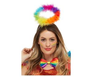 Smiffys Angel Rainbow Halo Headband Smiffys Multicolor