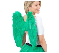 Smiffys Angel Wings in Green Smiffys Green