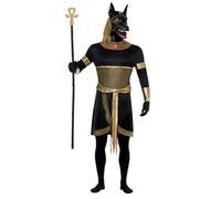Smiffys Anubis the Jackal, Black & Gold, L - Size 42 in-44 in