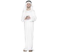 Smiffys Arabian Costume, White (Size L)