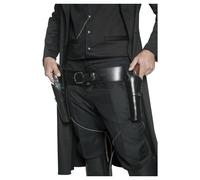 Smiffys Authentic Western Leather Costume Prop Set in Black Smiffys Black