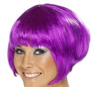 Smiffys Babe Wig (Purple)