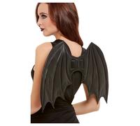Smiffys Bat Wings, Black 50cm/20in, Halloween Fancy Dress Accessory, Bat Dress Up Accessories