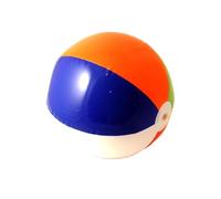 Smiffys Inflatable Beach Ball, Multi-Coloured 40cm, Hawaiian Luau Fancy Dress, Hawaiian Dress Up Accessories