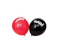 Smiffys Beano Tableware Party Latex Balloons x12 for Kids, 30.5cm Diameter, Multi-Coloured Official Beano Licensed Partyware, Vibrant Balloon Pack with Two Designs, Perfect for Birthday Parties