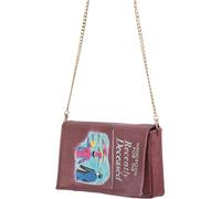 Smiffys Beetlejuice Bag for Adults Officially Licensed Beetlejuice Handbook of the Recently Deceased Chain Strap Perfect for Family Costumes or Playful Fancy Dress with Matching Costumes