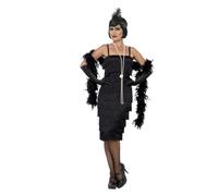 Adult 1920's Flapper Great Gatsby Ladies Fancy Dress Costume Sizes 8-24
