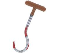 Smiffys Bloody Meat Hook Weapon, Halloween Fancy Dress Accessory, Serial Killer Dress Up Accessories