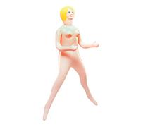 Smiffys Blow Up Doll Female Pink 140cm Novelty Party Prop for Stag Do Celebrations Hen Nights Adult Fancy Dress Events Humorous Decoration Lightweight Inflatable One Size 140cm/55in