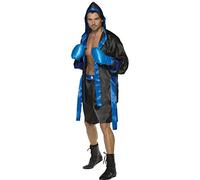 Smiffys Boxer Costume, Black, M - Size 38inches-40inches
