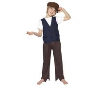 Smiffys Boys Poor Peasant Victorian Costume Set