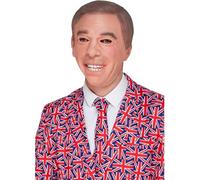 Smiffys Brexit Leader Mask Latex, Funny Fancy Dress, Politician Dress Up Masks