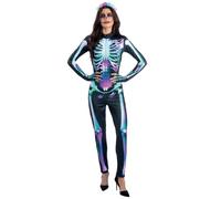 Smiffys Bright Bones Skeleton
