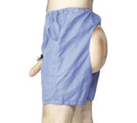 Smiffys Bum and Willy Shorts, Blue , Hen & Stag Night Fancy Dress, Hen Party Dress Up Hen & stag / adult items