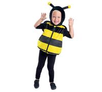 Smiffys Bumble Bee Child Costume, Kids Fancy Dress, Size 4-6 Years