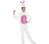 Smiffys Bunny Costume, Kids Fancy Dress, Age 4-6