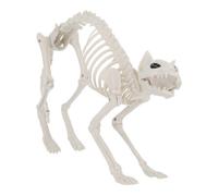 Smiffys Cat Skeleton Prop Natural (24In X 10In X 5In)