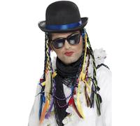 Chameleon Hat Boy George Fancy Dress Costume Accessory 80s Adults