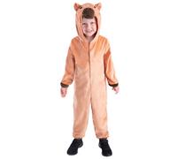 Smiffys Childrens/kids Capybara Costume Peach (3-4 Years)