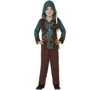 Smiffys Childrens/Kids Deluxe Forest Archer Costume Set