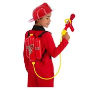 Smiffys Childrens/kids Super Soaker Firefighter Costume Prop Set Red (One Size)
