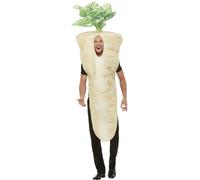 Adult Christmas Dinner Sunday Roast Vegetable Meat Fancy Dress Costume Tabard