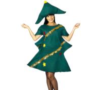 Smiffys Christmas Tree Costume in Bright Green Smiffys Bright Green