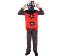 Smiffys Chuckles The Clown Costume | Size: 10-12 Years Smiffys Multicolor 10-12 Years