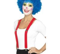 Unisex Adult Clown Braces Fancy Dress Accessory