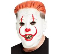 Smiffys Clown Dictator Overhead Mask, Latex, Halloween Fancy Dress Accessory, Halloween Fancy Dress Accessories Dress Up Masks