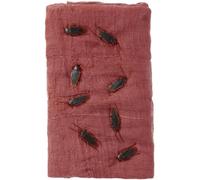 Smiffys Cockroach Creepy Cloth Kit with Bugs & 4.5m x 61cm Gauze, Halloween Fancy Dress Accessory, Cockroach Dress Up Party Goods