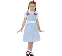 Smiffys Country Girl Costume, Blue (Size S)