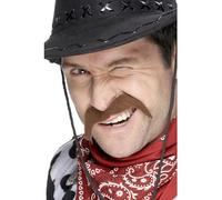 Smiffys Cowboy Fancy Dress Moustache