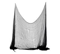 Smiffy's Creepy Cloth, 75 x 300cm - Black - Cloth Dress Fancy Halloween Party - creepy cloth dress fancy halloween party black decoration adult