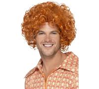 Smiffys Curly Afro Wig, Ginger