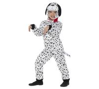 Smiffys Dalmatian Bodysuit in White | Size: 10-12 Years Smiffys White 10-12 Years
