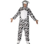 Smiffys Dalmatian Costume, Black & White (Size L)