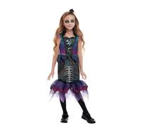 Smiffys Dark Mermaid Costume, Purple with Dress & Headband, Halloween Child Fancy Dress, Mermaid Dress Up Costumes