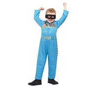 Smiffys David Walliams Bad Dad Costume All In One & Eyemask, Officially Licensed David Walliams Fancy Dress, Child Dress Up Costumes