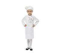 Smiffys David Walliams Deluxe Demon Dentist Costume, White with Dress & Wig, Officially Licensed David Walliams Fancy Dress, Child Dress Up Costumes