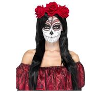 Halloween Rose Headband Day Of The Dead