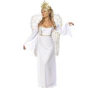 Smiffys Angel Costume, White (Size M)