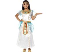 Smiffys Deluxe Cleopatra Girl Costume, White (Size L)