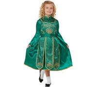 Smiffys Deluxe Irish Dancer Costume Dress, Girls Fancy Dress, Around The World Dress Up Costumes