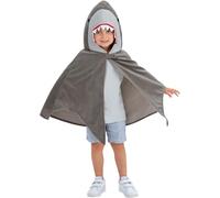 Smiffys Deluxe Shark Cape, Kids, Children's Animal Fancy Dress, Child Dress Up Accessories